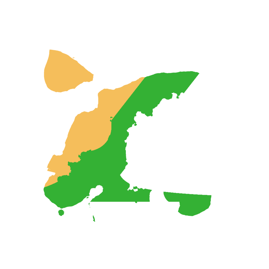 Biome Rust Map: Procedural Map, Size: 1800, Seed: 1358783072