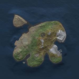 Thumbnail Rust Map: Procedural Map, Size: 1800, Seed: 1358783072, 5 Monuments