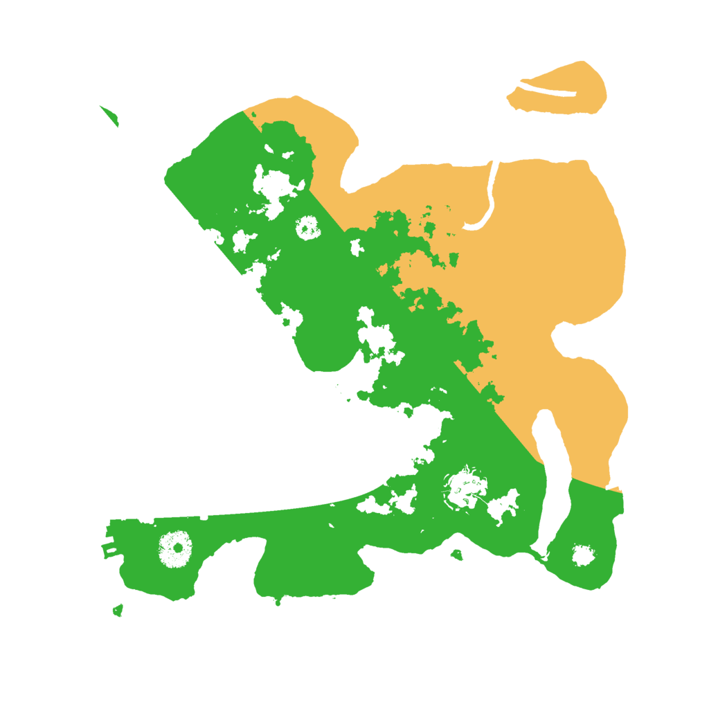 Biome Rust Map: Procedural Map, Size: 3000, Seed: 932446
