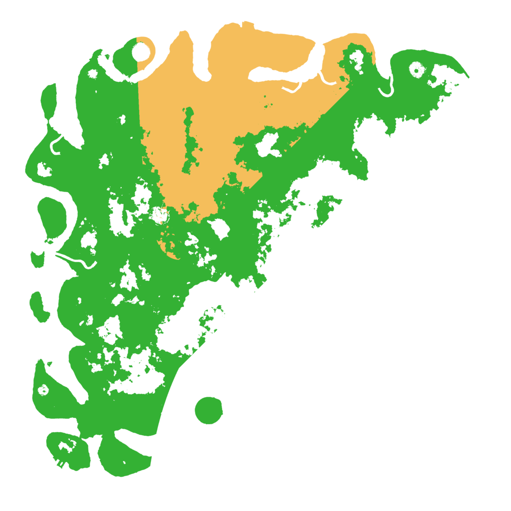 Biome Rust Map: Procedural Map, Size: 5000, Seed: 196250163