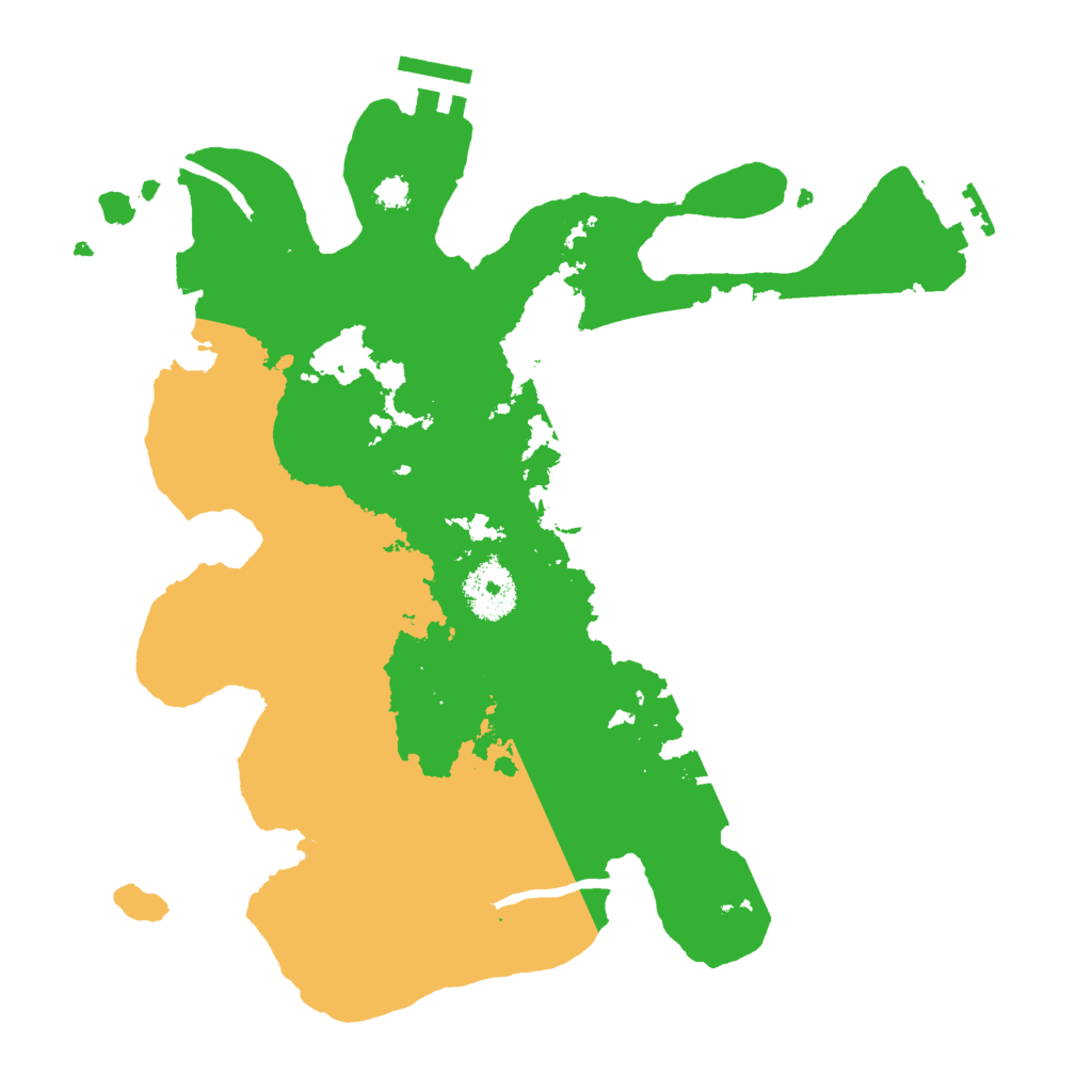 Biome Rust Map: Procedural Map, Size: 3000, Seed: 2127654214