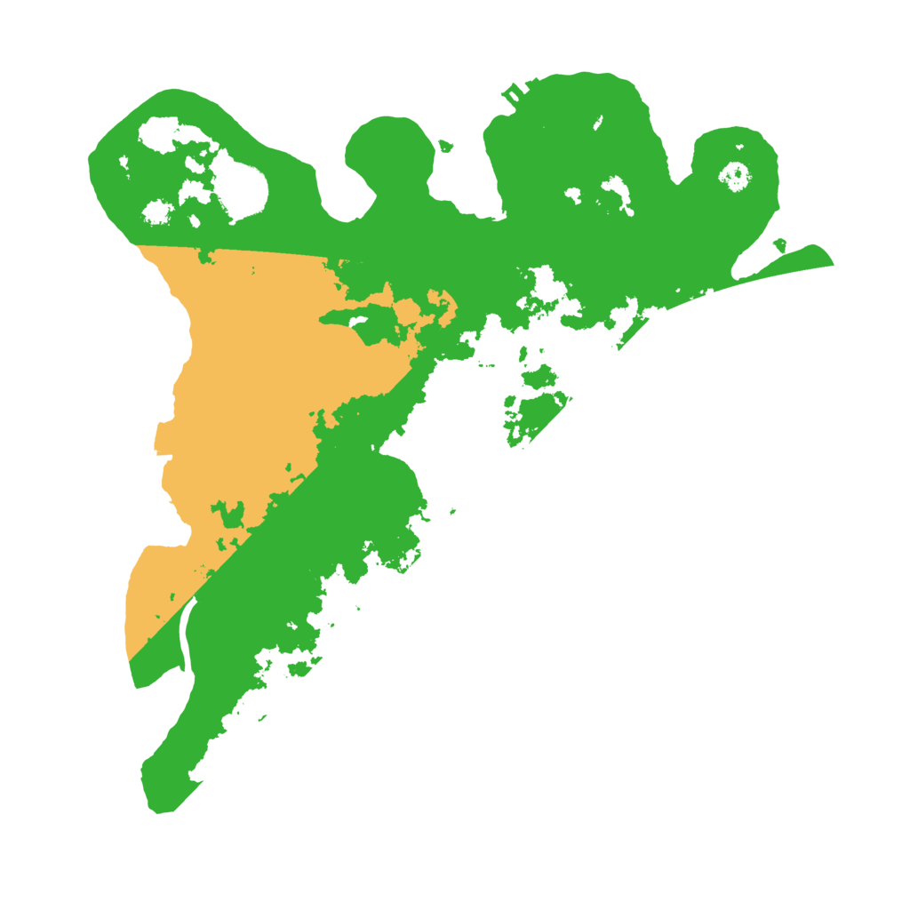 Biome Rust Map: Procedural Map, Size: 3200, Seed: 1887947367