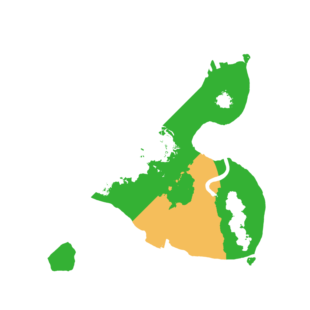 Biome Rust Map: Procedural Map, Size: 1800, Seed: 1010870305