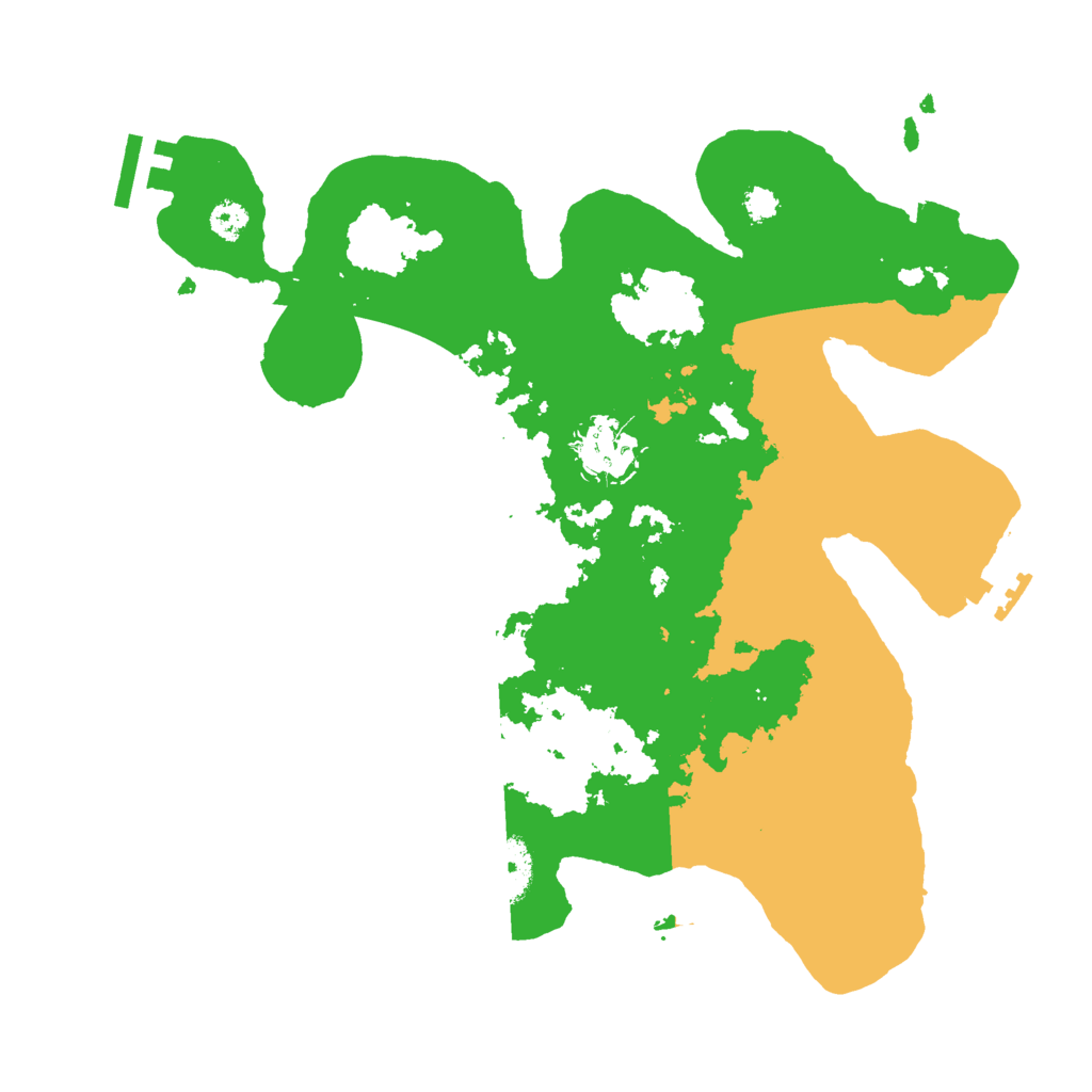 Biome Rust Map: Procedural Map, Size: 3000, Seed: 4539720