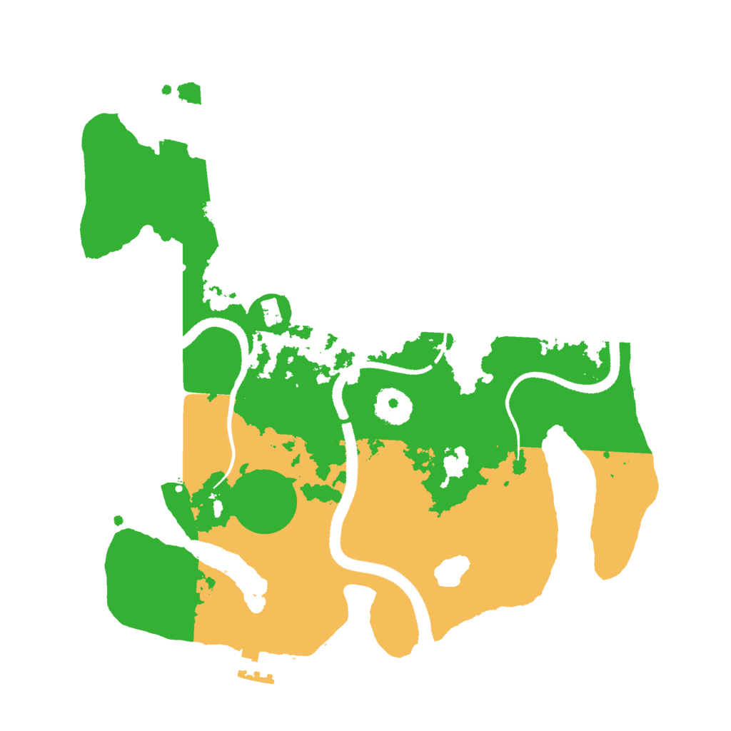 Biome Rust Map: Procedural Map, Size: 3000, Seed: 1410544469