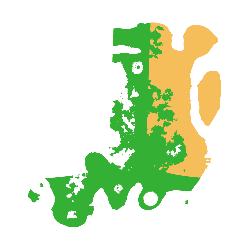 Biome Rust Map: Procedural Map, Size: 3000, Seed: 414255231