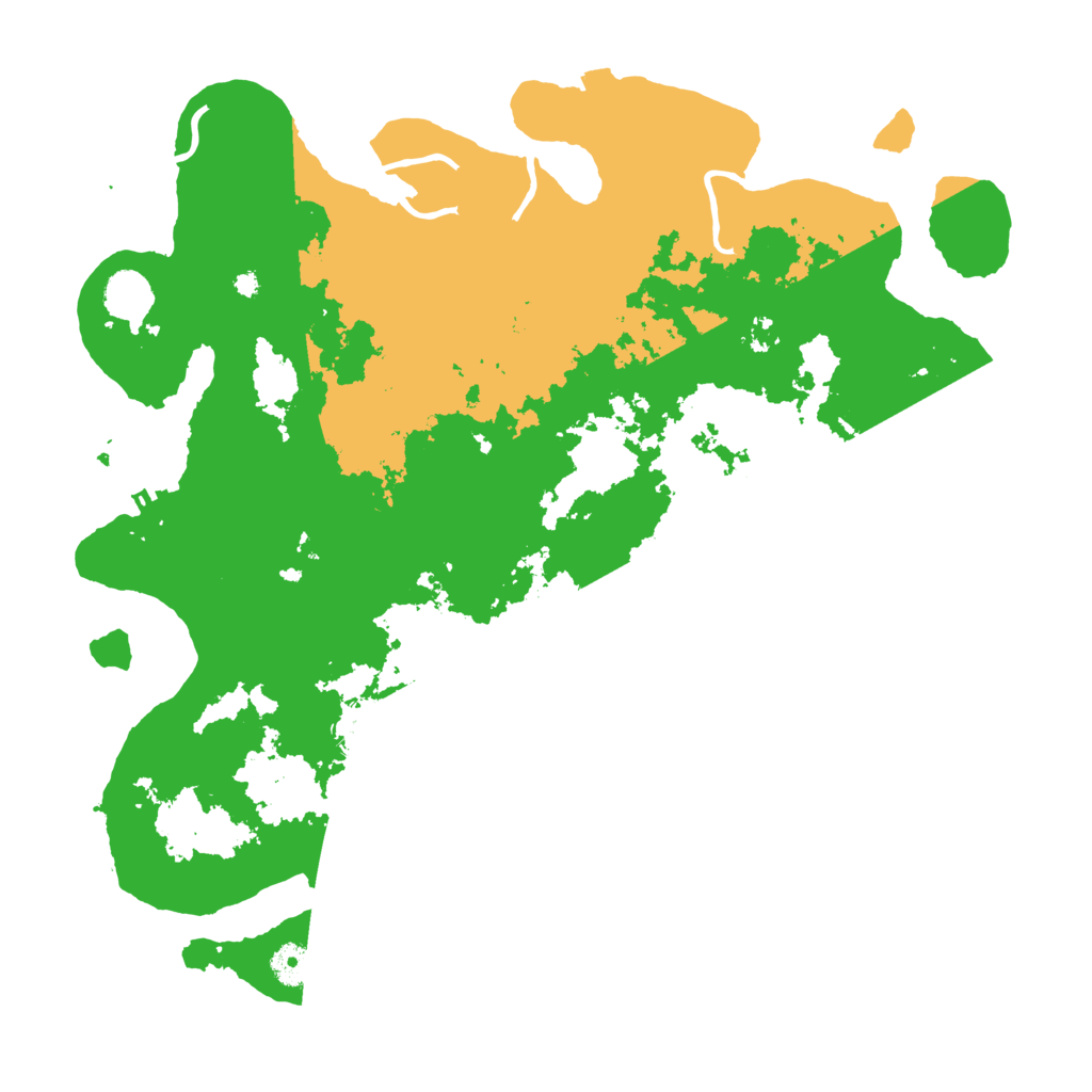 Biome Rust Map: Procedural Map, Size: 4150, Seed: 6778