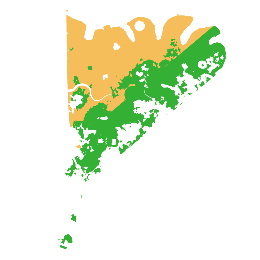 Biome Rust Map: Procedural Map, Size: 4500, Seed: 1663060587