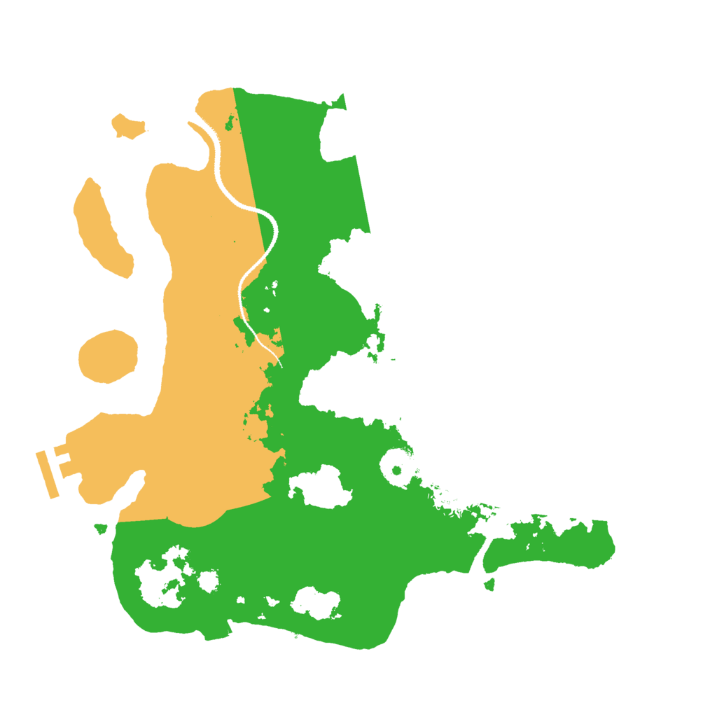 Biome Rust Map: Procedural Map, Size: 3000, Seed: 1676036939