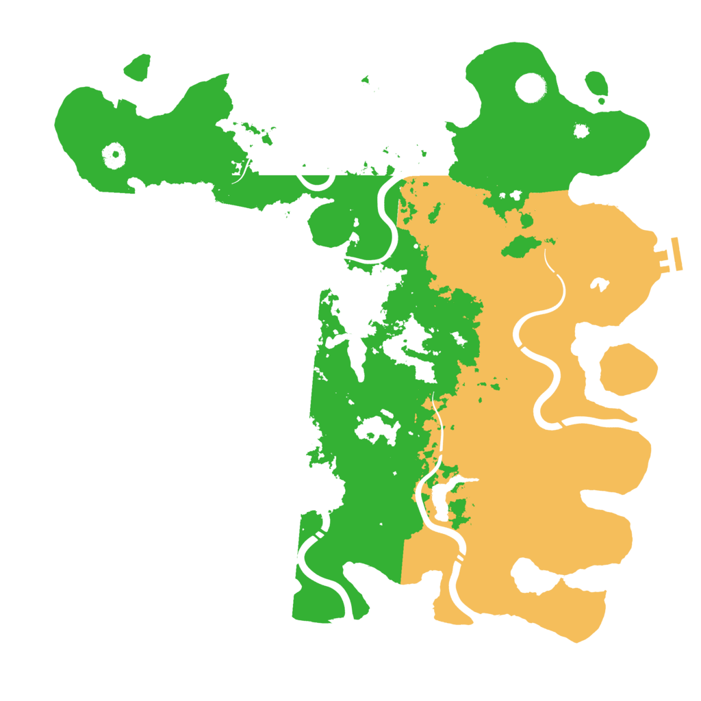 Biome Rust Map: Procedural Map, Size: 4250, Seed: 1055532329