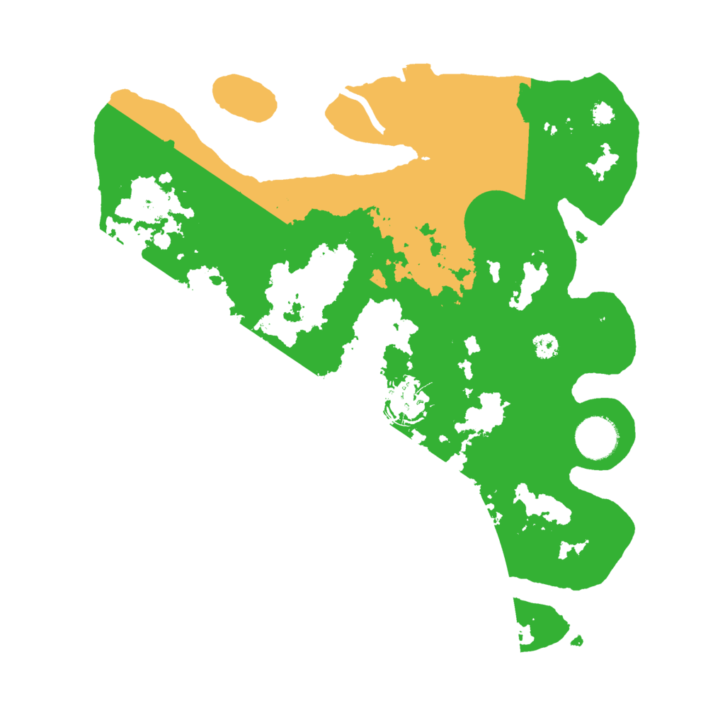 Biome Rust Map: Procedural Map, Size: 3000, Seed: 1623472