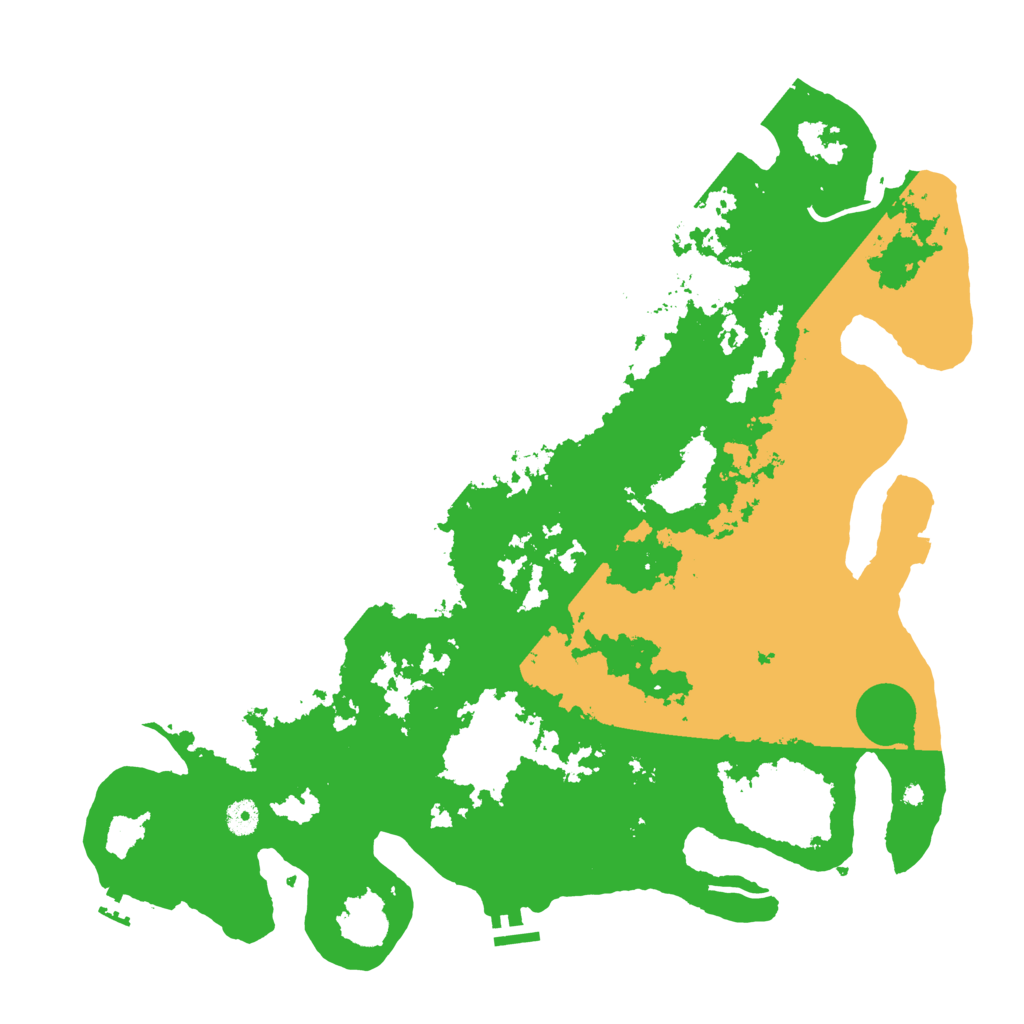 Biome Rust Map: Procedural Map, Size: 4500, Seed: 796547529