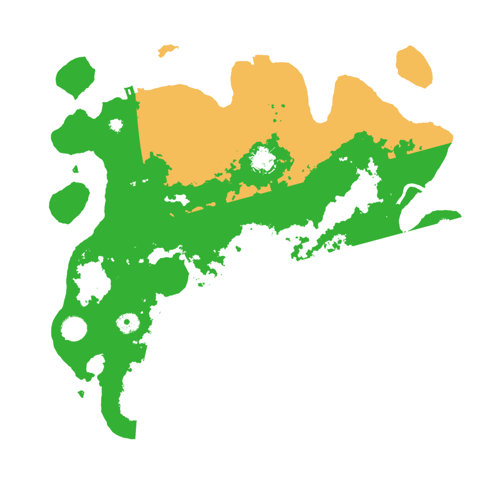 Biome Rust Map: Procedural Map, Size: 3500, Seed: 345622345
