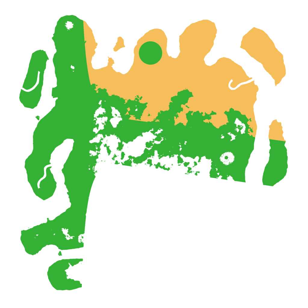 Biome Rust Map: Procedural Map, Size: 3500, Seed: 1786558106