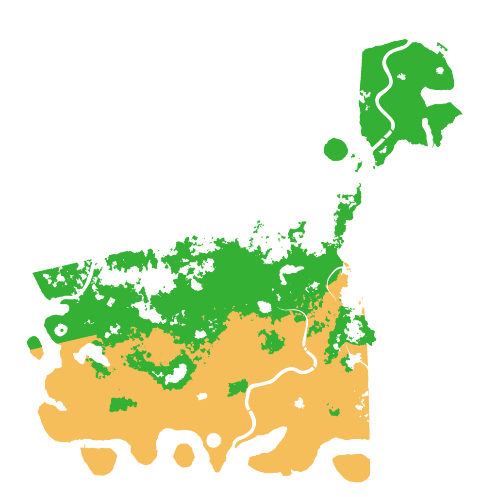 Biome Rust Map: Procedural Map, Size: 6000, Seed: 501912479
