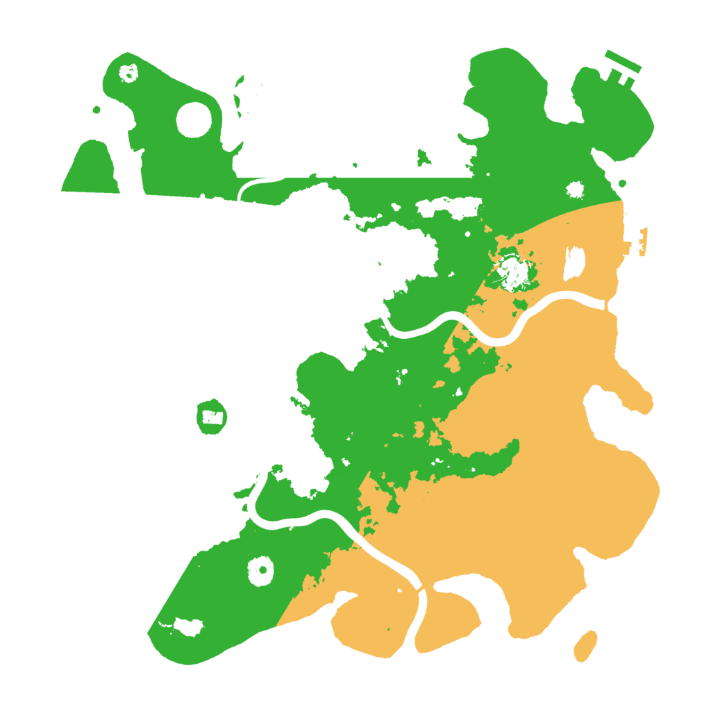 Biome Rust Map: Procedural Map, Size: 3750, Seed: 2129592419