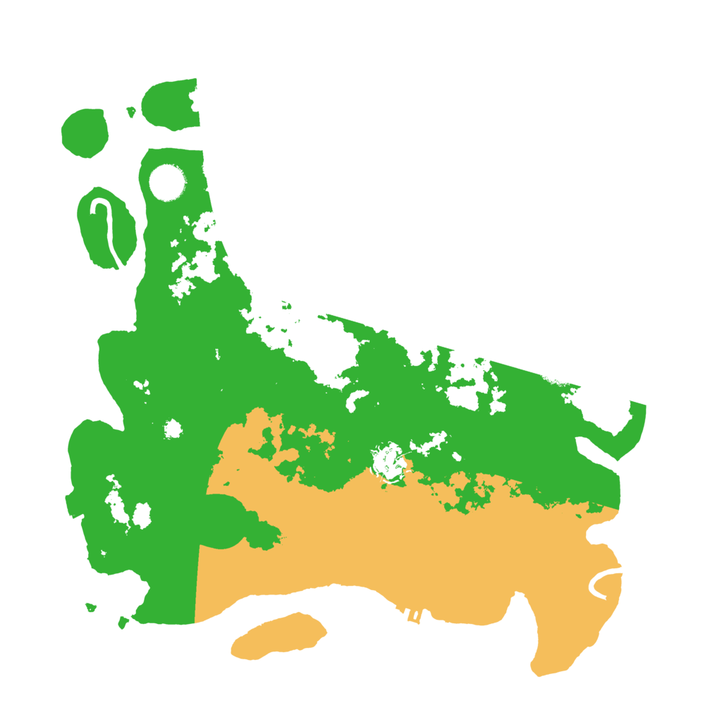 Biome Rust Map: Procedural Map, Size: 3500, Seed: 1505466393
