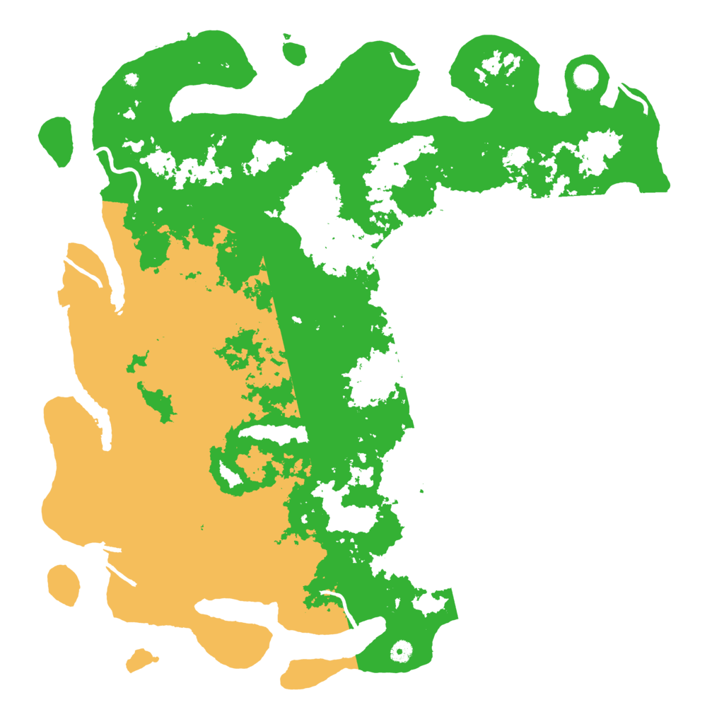Biome Rust Map: Procedural Map, Size: 5000, Seed: 122896173