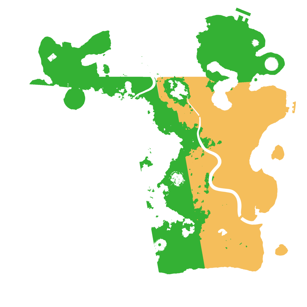 Biome Rust Map: Procedural Map, Size: 4000, Seed: 32759841