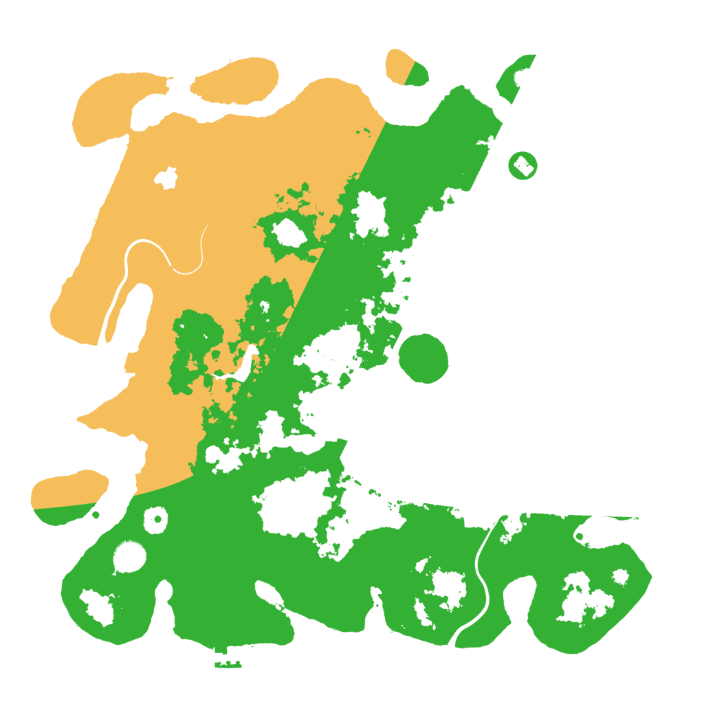 Biome Rust Map: Procedural Map, Size: 4000, Seed: 51200