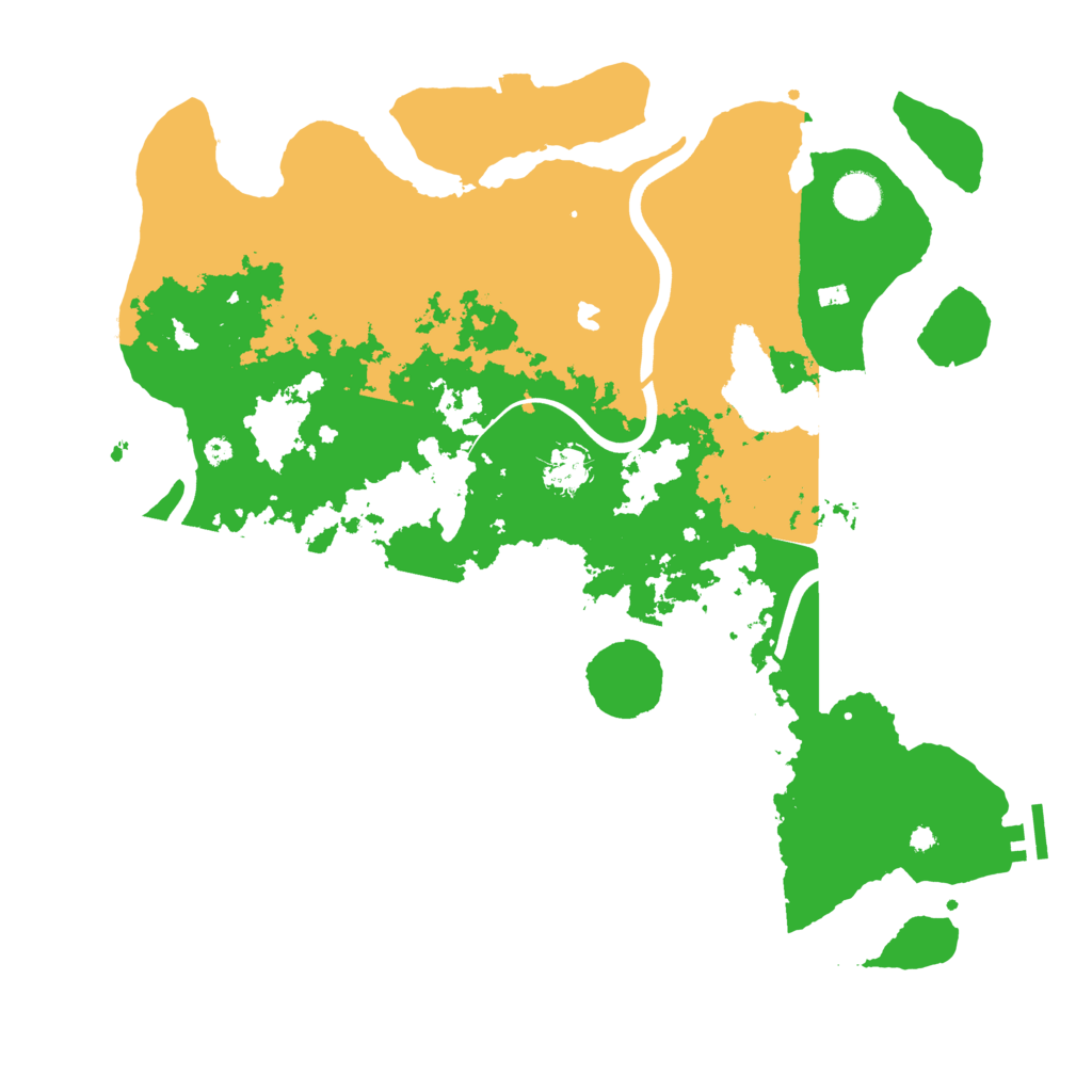 Biome Rust Map: Procedural Map, Size: 4000, Seed: 491639696