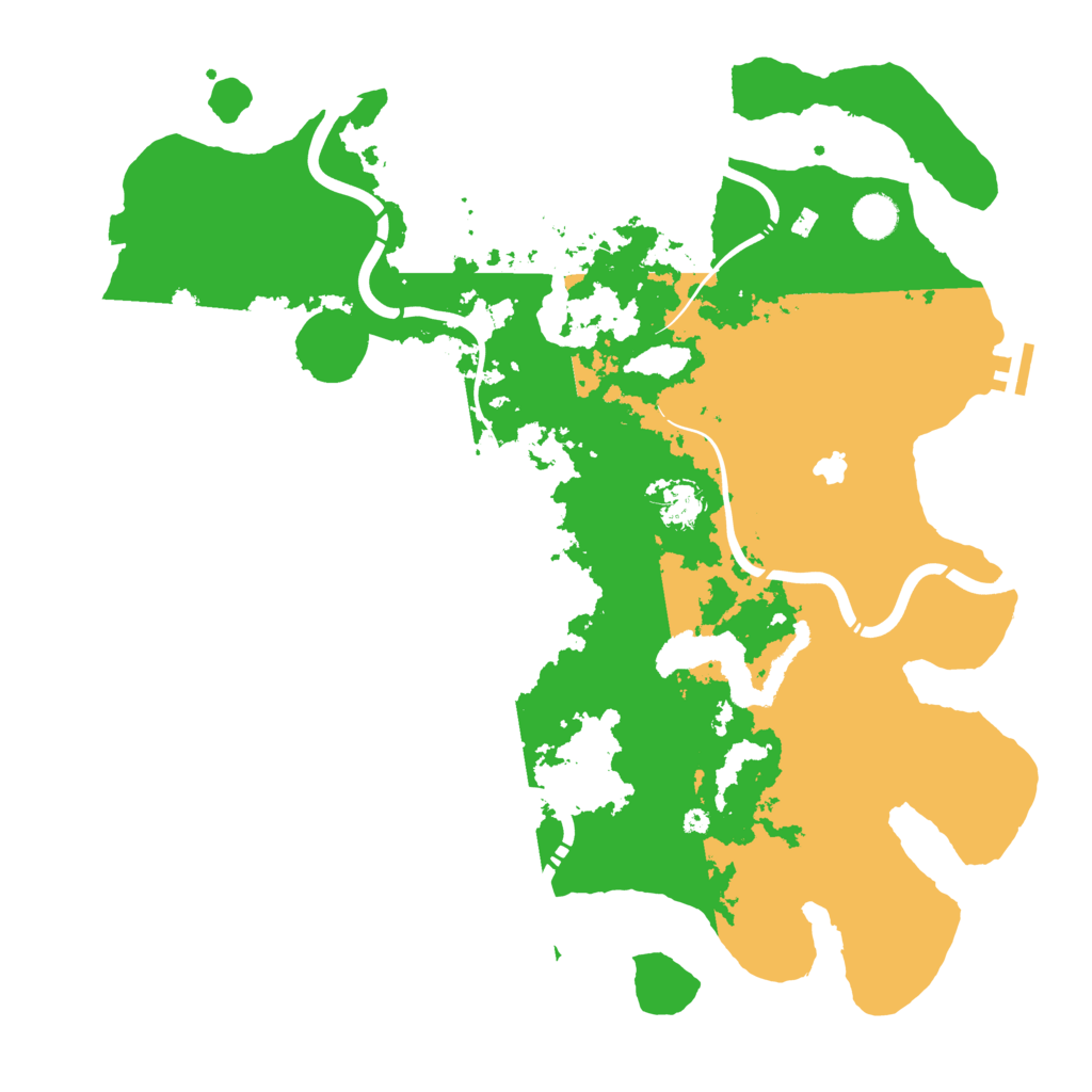 Biome Rust Map: Procedural Map, Size: 4250, Seed: 309867359