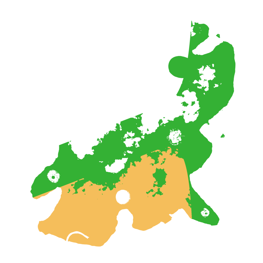 Biome Rust Map: Procedural Map, Size: 3250, Seed: 290524