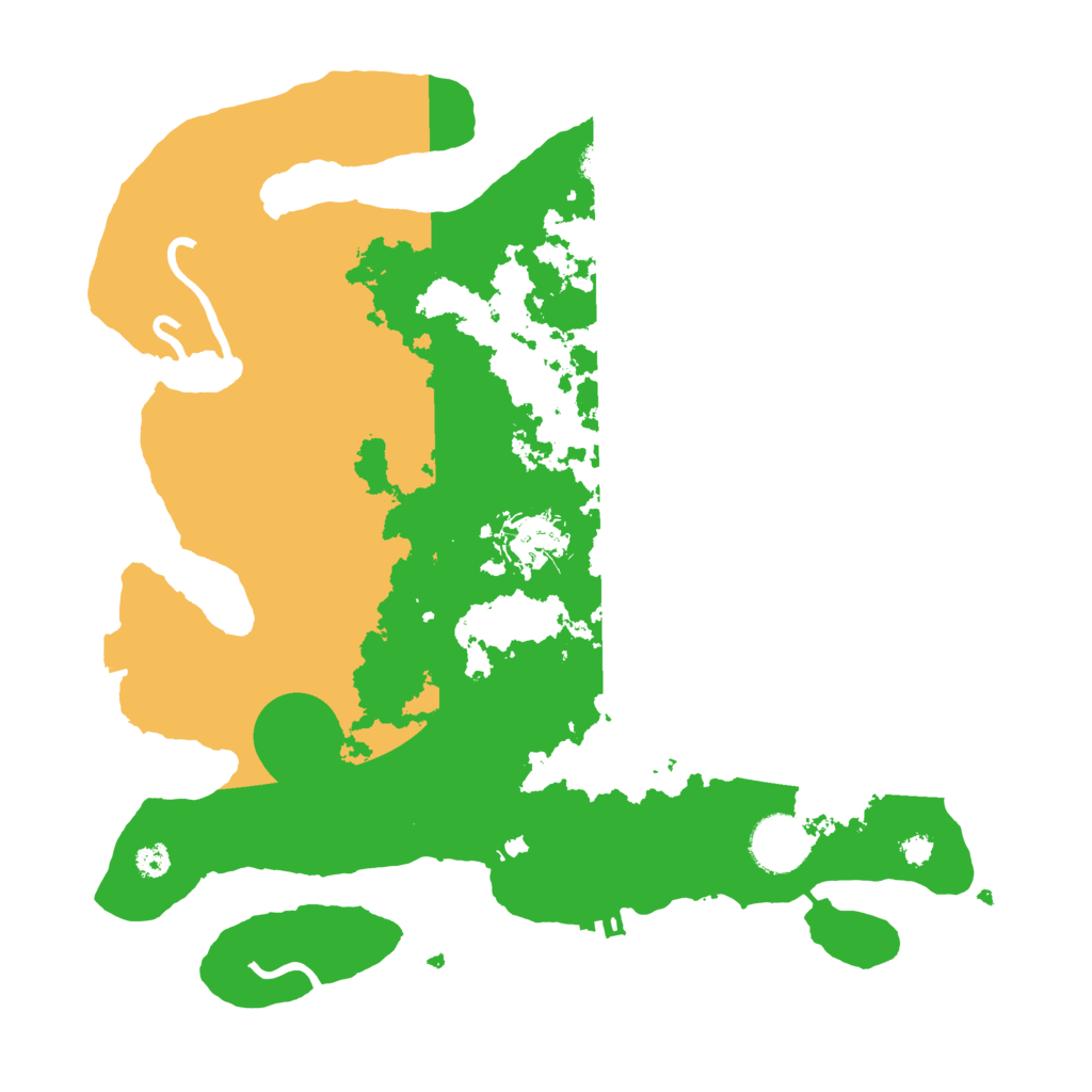 Biome Rust Map: Procedural Map, Size: 3300, Seed: 163322438