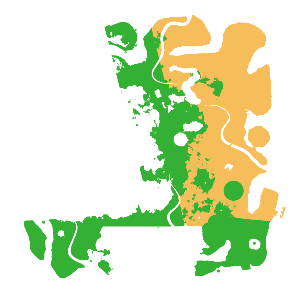 Biome Rust Map: Procedural Map, Size: 4000, Seed: 683621274