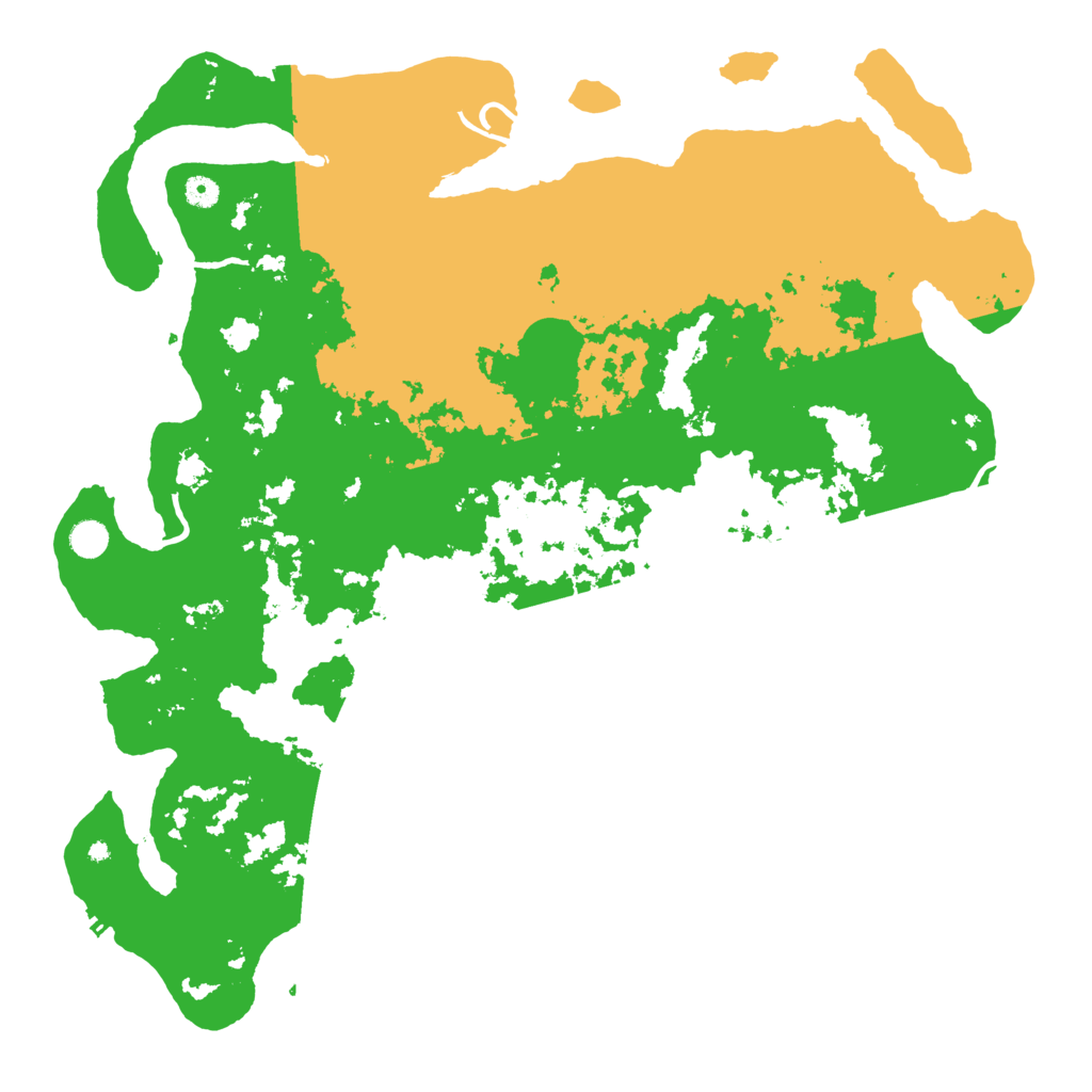Biome Rust Map: Procedural Map, Size: 5000, Seed: 1397733292