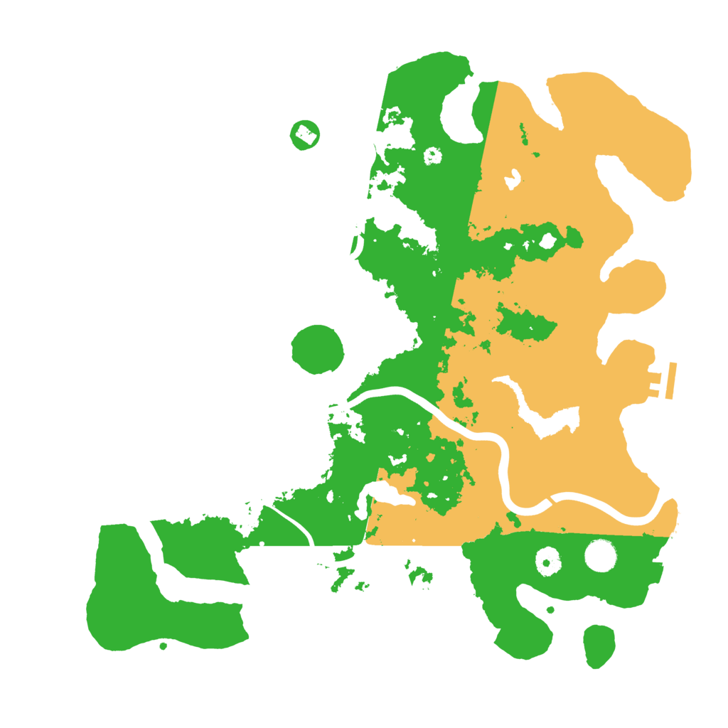 Biome Rust Map: Procedural Map, Size: 4000, Seed: 1036681571