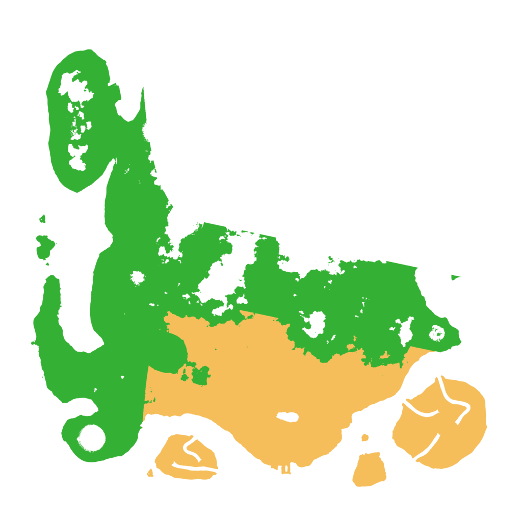 Biome Rust Map: Procedural Map, Size: 3500, Seed: 101811785