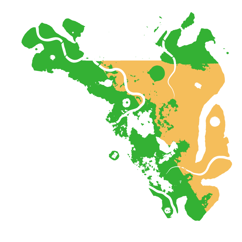 Biome Rust Map: Procedural Map, Size: 4250, Seed: 22043