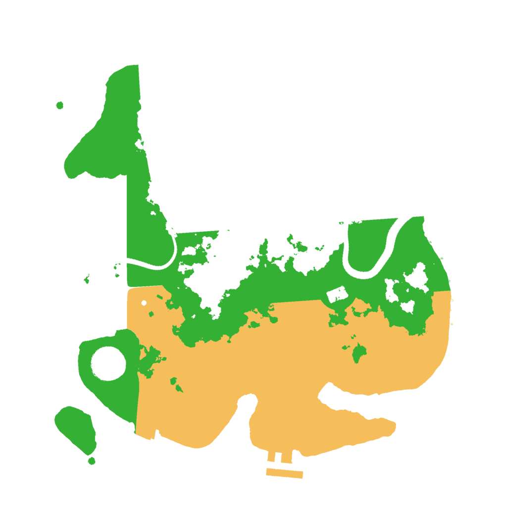 Biome Rust Map: Procedural Map, Size: 2797, Seed: 32444550