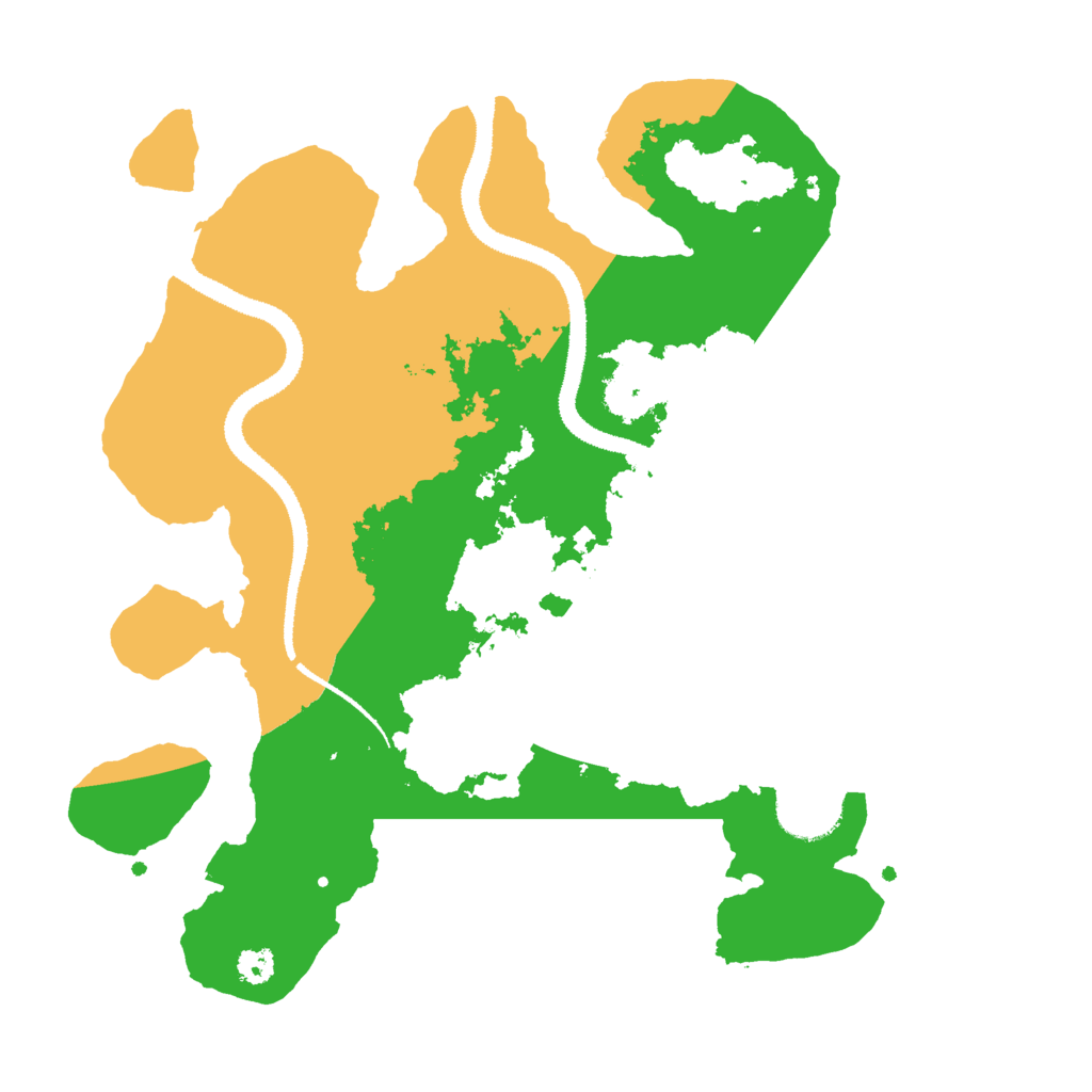 Biome Rust Map: Procedural Map, Size: 3000, Seed: 810677832