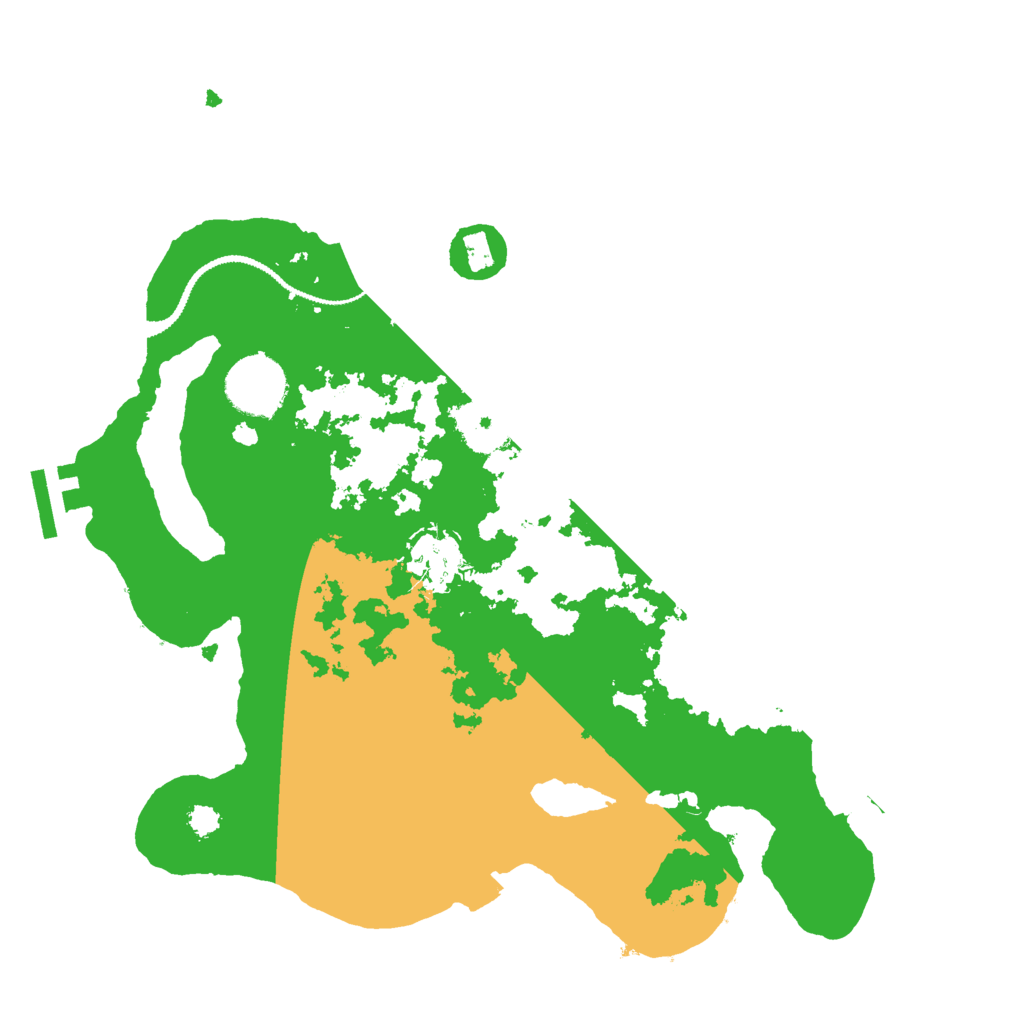 Biome Rust Map: Procedural Map, Size: 3000, Seed: 778682520