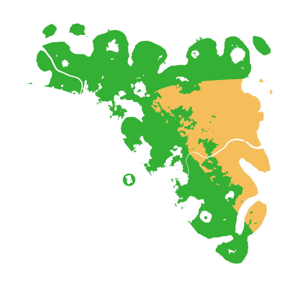 Biome Rust Map: Procedural Map, Size: 3750, Seed: 484399614
