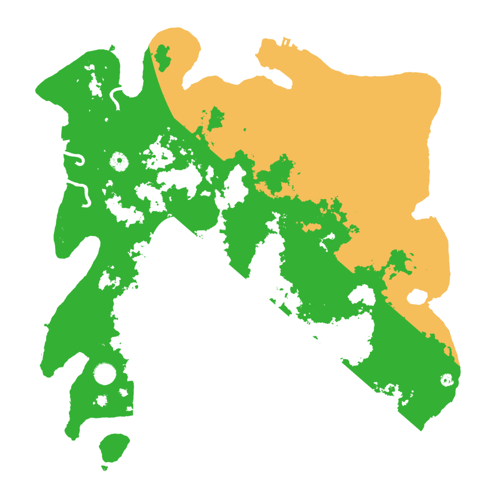 Biome Rust Map: Procedural Map, Size: 4000, Seed: 50004