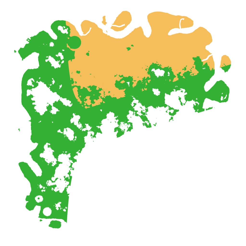 Biome Rust Map: Procedural Map, Size: 5000, Seed: 1501289203
