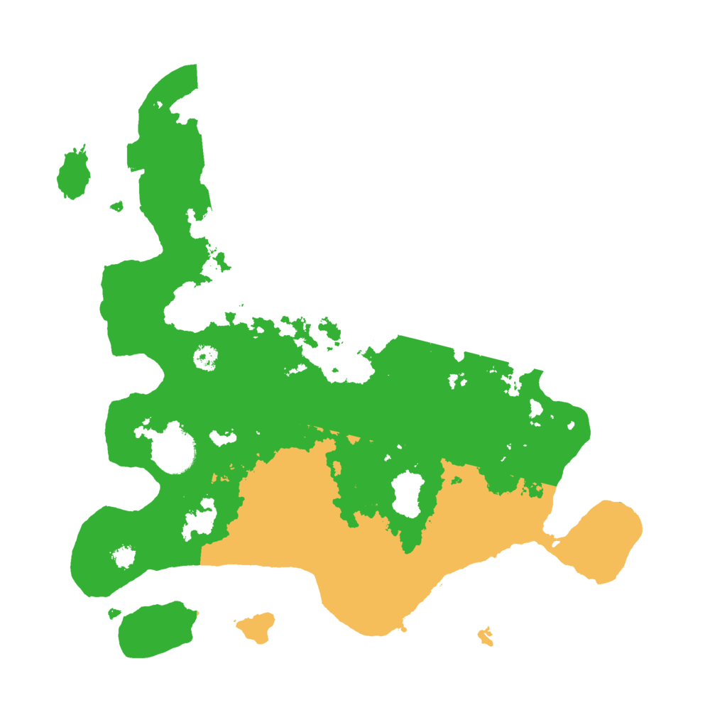 Biome Rust Map: Procedural Map, Size: 3000, Seed: 792764082