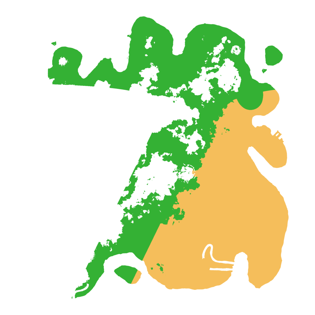 Biome Rust Map: Procedural Map, Size: 3400, Seed: 2024