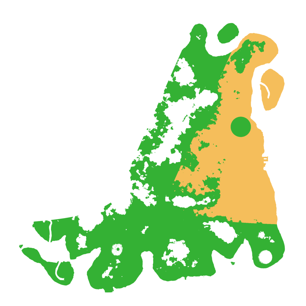 Biome Rust Map: Procedural Map, Size: 4000, Seed: 23180083