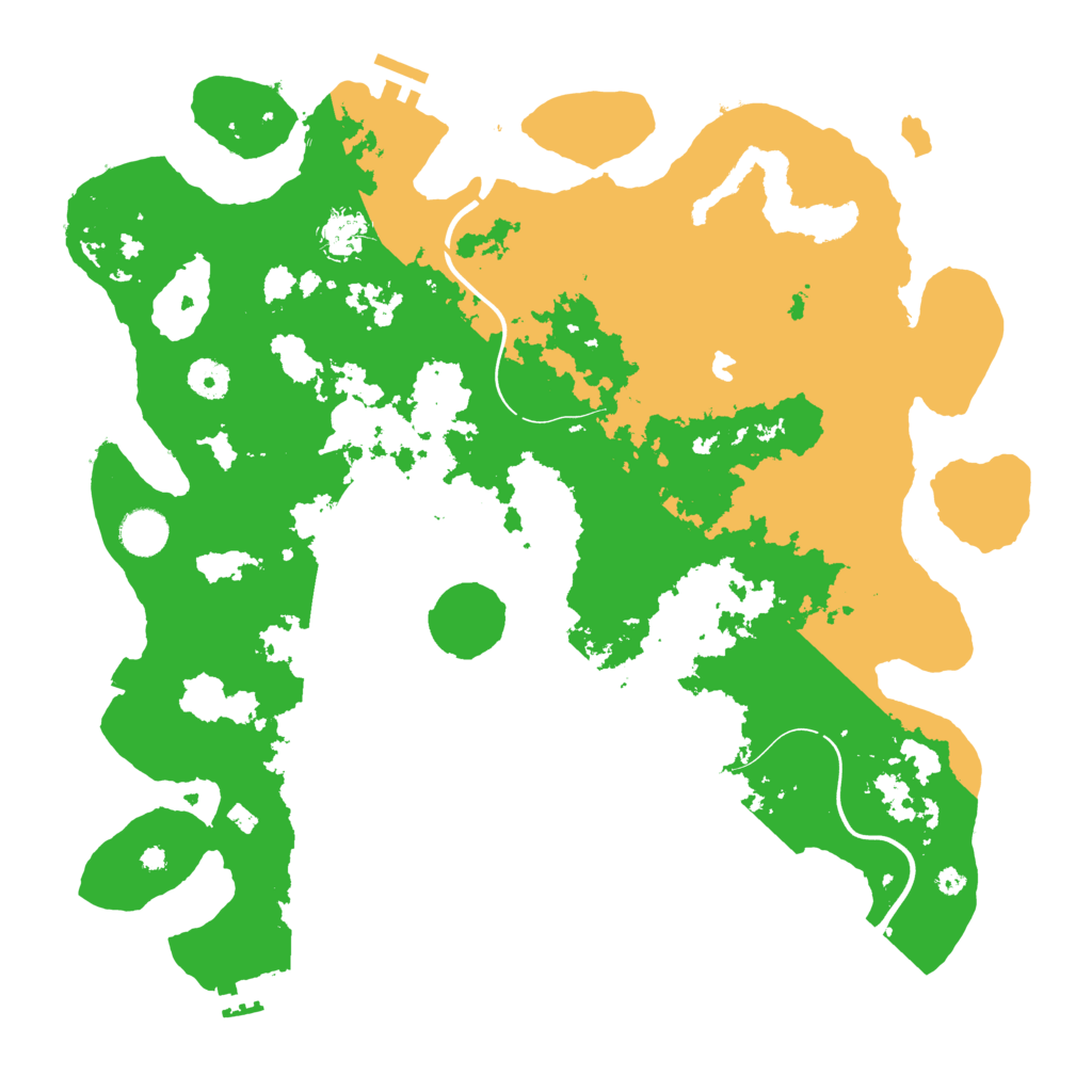 Biome Rust Map: Procedural Map, Size: 4000, Seed: 723479238