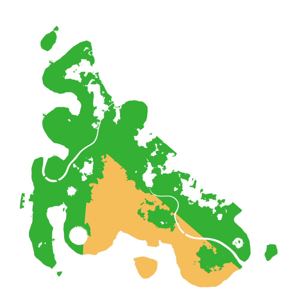 Biome Rust Map: Procedural Map, Size: 3000, Seed: 4317569