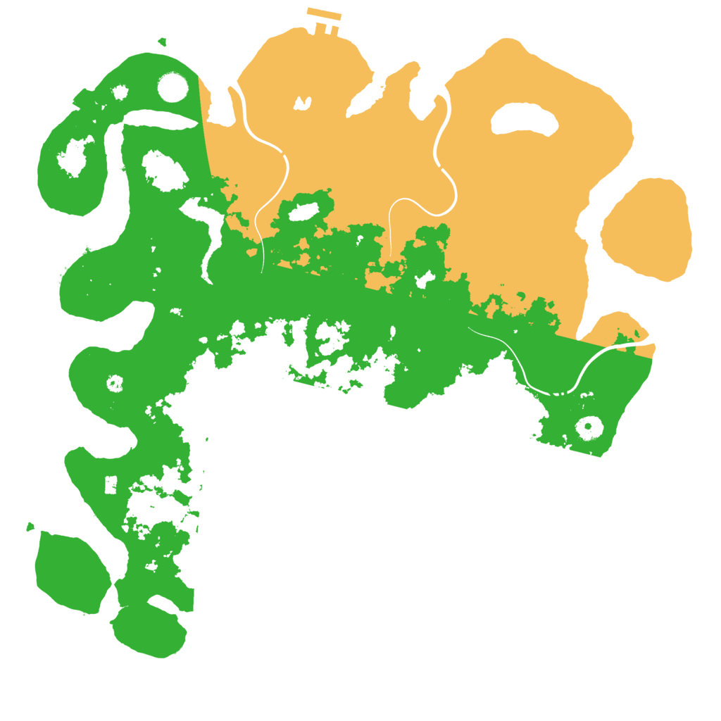 Biome Rust Map: Procedural Map, Size: 4250, Seed: 13772232