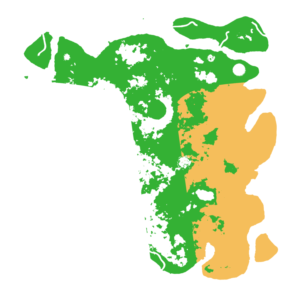 Biome Rust Map: Procedural Map, Size: 4250, Seed: 91882669