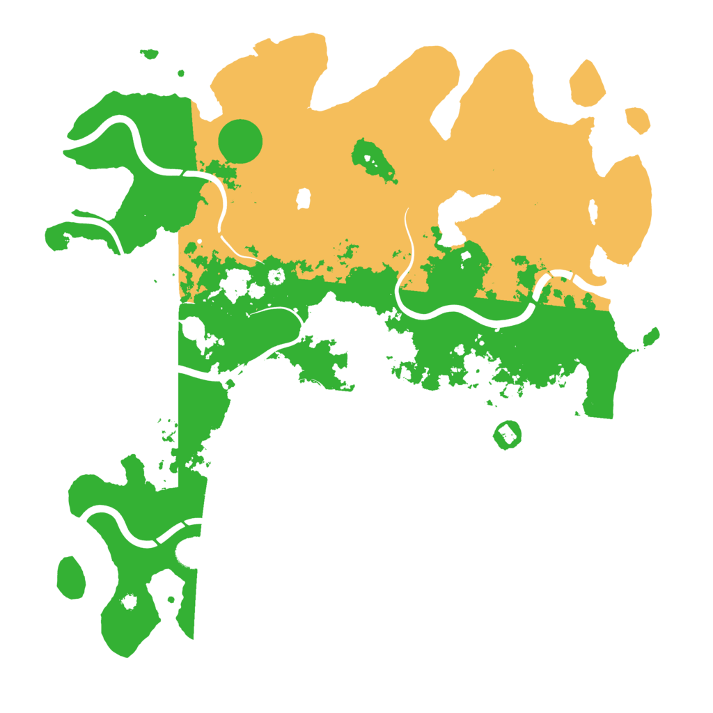 Biome Rust Map: Procedural Map, Size: 4250, Seed: 10110011