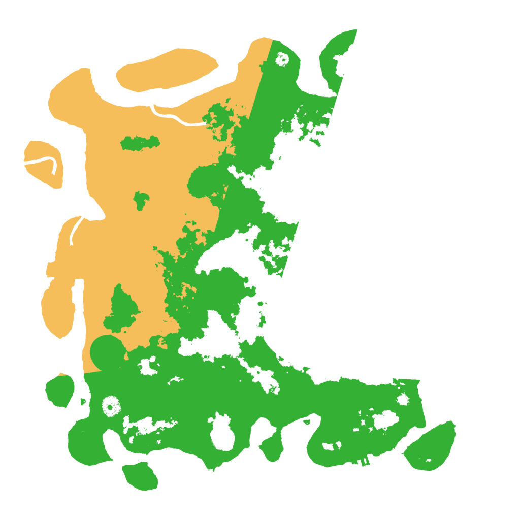 Biome Rust Map: Procedural Map, Size: 4000, Seed: 22421
