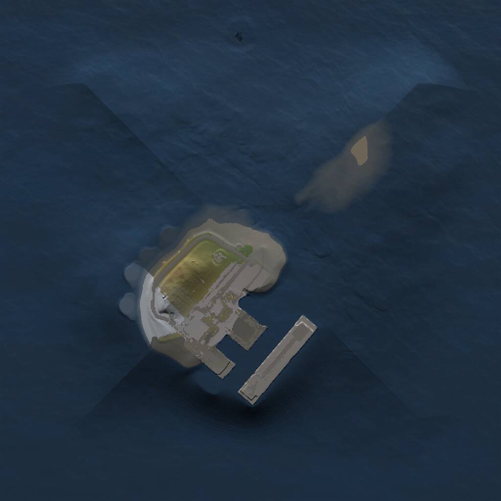 Rust Map: Procedural Map, Size: 1000, Seed: 5926, 2 Monuments