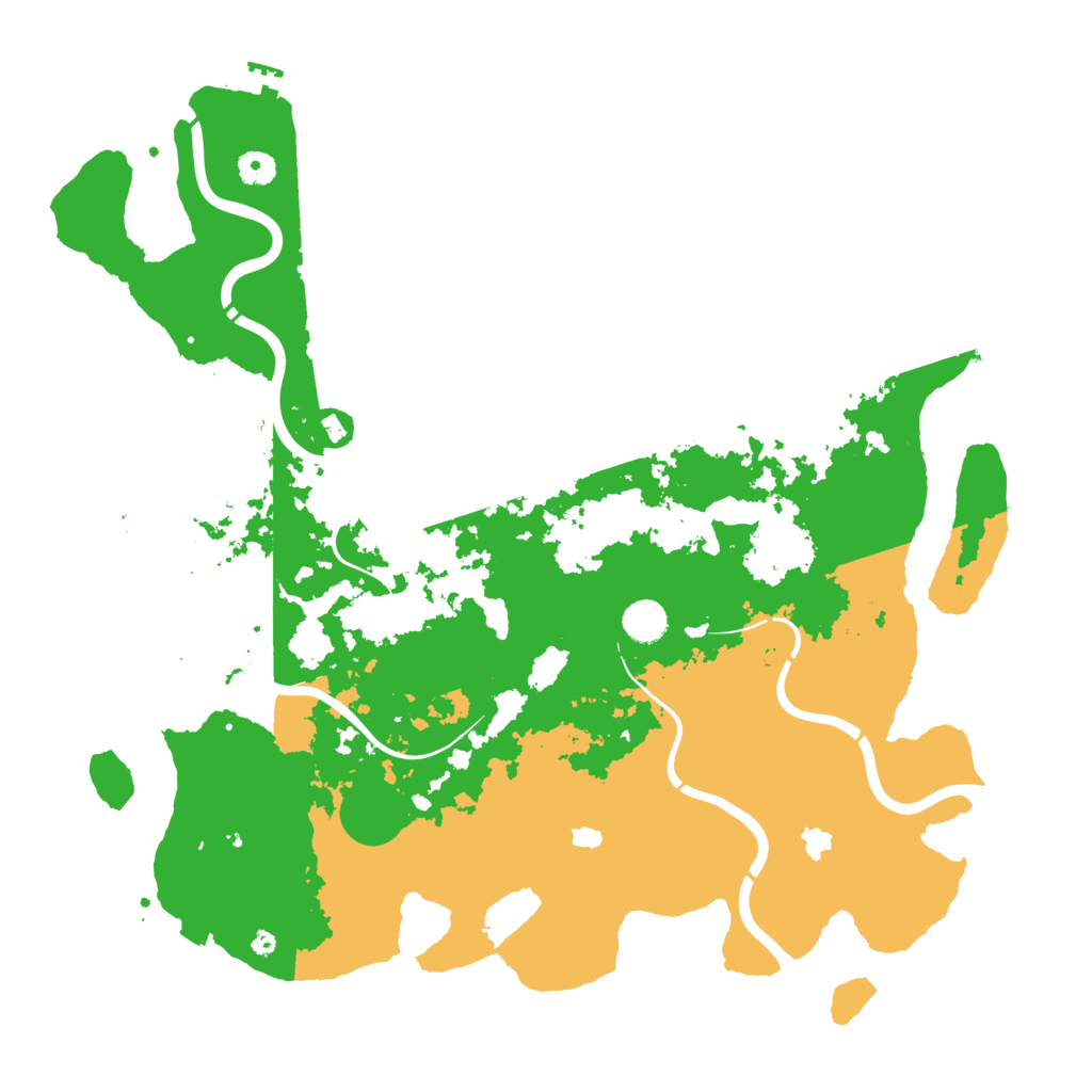 Biome Rust Map: Procedural Map, Size: 4500, Seed: 1253633842